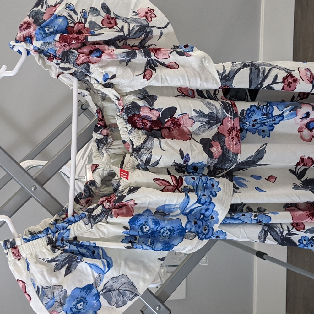 FLORAL OFF SHOULDER DRESS - Picture 3 of 7